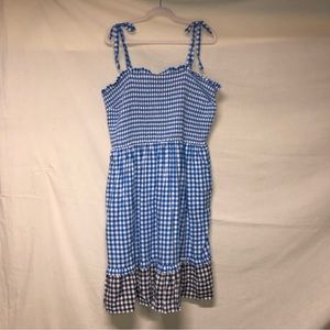 Draper James plaid summer dress